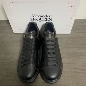 Alexander McQueen Classic Black Sneakers